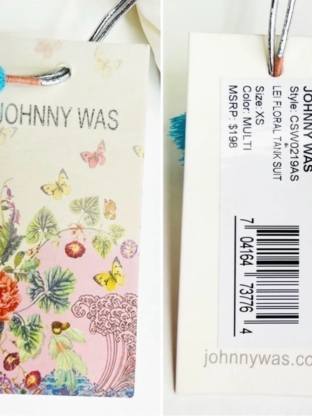 JOHNNY WAS LEI TANK SUIT One-Piece Swimsuit